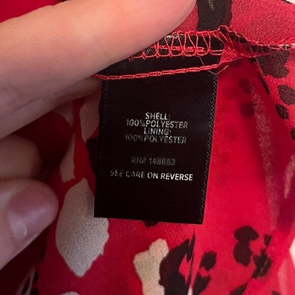 Torrid Size 4 Fuchsia Pink Peplum Chiffon Midi Cami - Picture 8 of 9